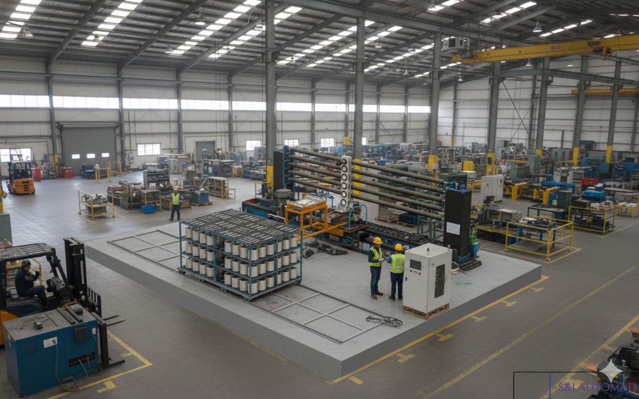 Multi-Spindle Filament Winding Machine